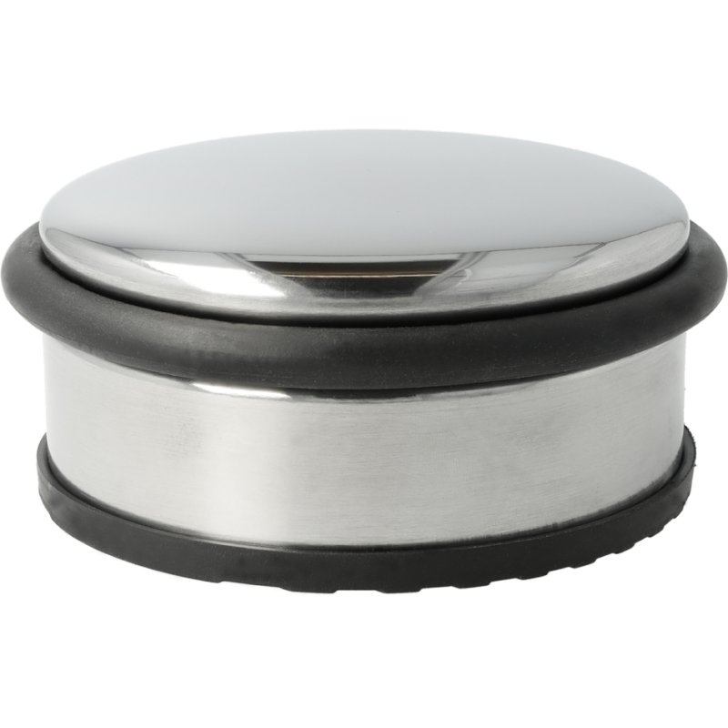 WESTCOTT butée de porte inoxydable, argent, rond 100 mm