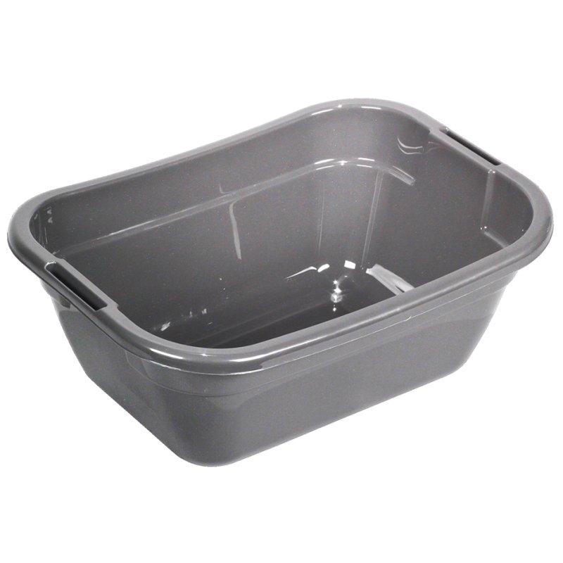 plast team panier à linge LAUNDRY BASKET, argenté, 23 litres