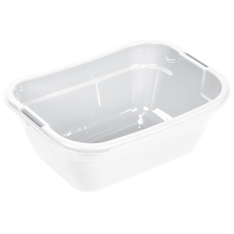 plast team panier à linge LAUNDRY BASKET, argenté, 23 litres
