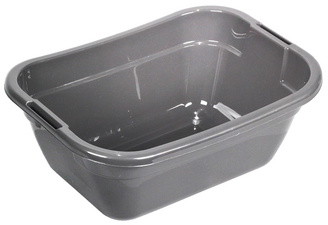 Plast Team wasmand LAUNDRY BASKET, 23 liter, wit