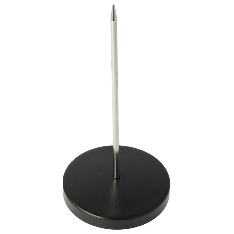 WESTCOTT memospies metaal, zwart, 130 mm hoog, roestvrij staal