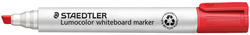 STAEDTLER Lumocolor whiteboard marker 351B, navulbaar, blauw, 2,0-5,0 mm