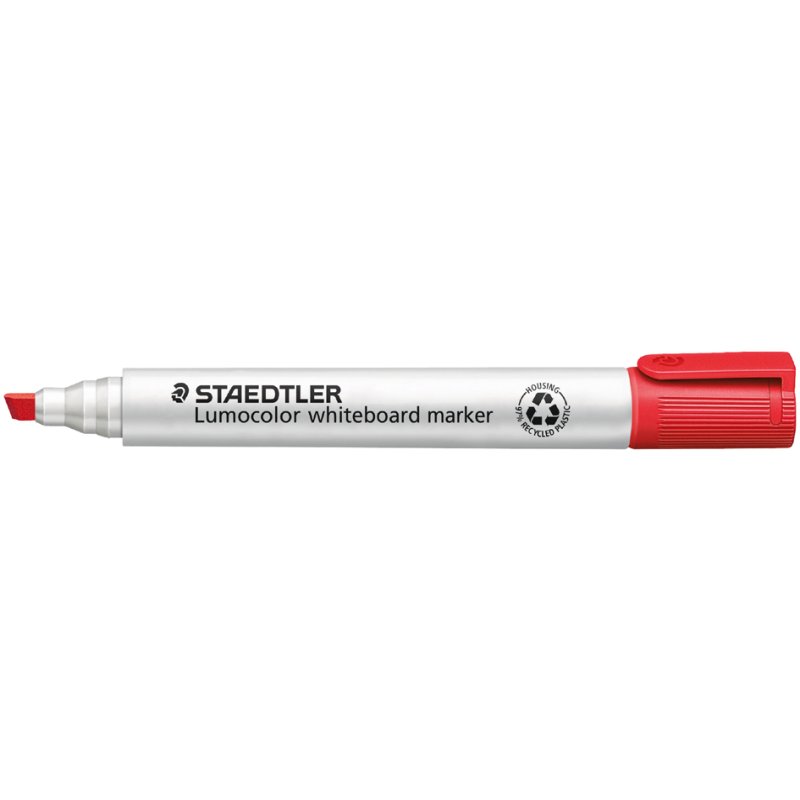 STAEDTLER Lumocolor marqueur tableau blanc 351B, rechargeable, rouge, 2-5 mm