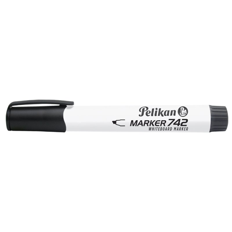 Pelikan marqueur tableau blanc, pointe biseautée, noir, 2,0-5,0 mm