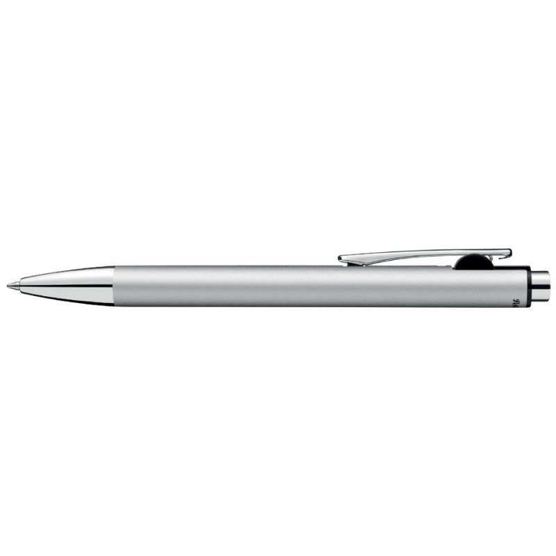Pelikan stylo à bille Snap Metallic, couleur argent, encre bleue, M