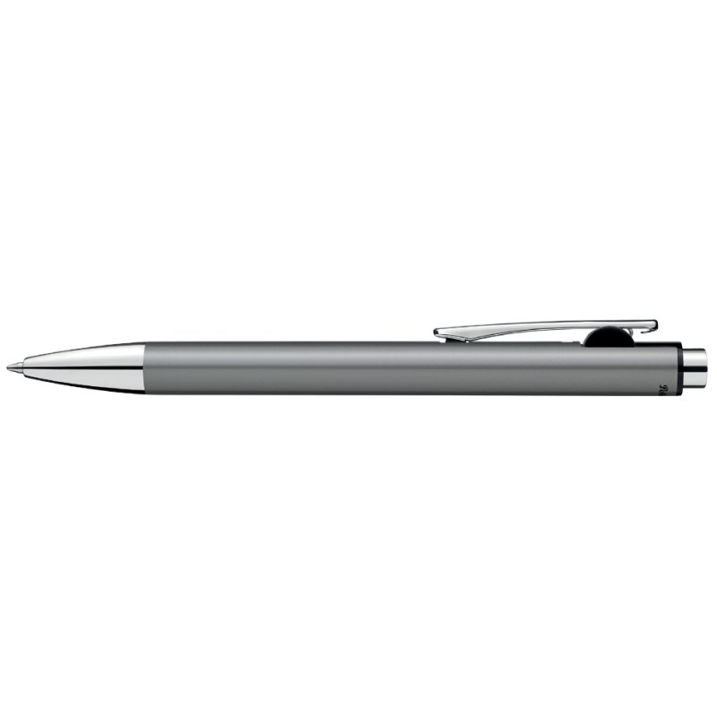 Pelikan stylo à bille Snap Metallic, couleur argent, encre bleue, M