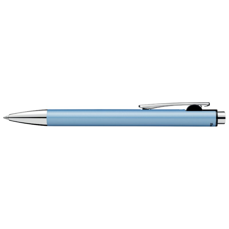 Pelikan stylo à bille Snap Metallic, couleur argent, encre bleue, M