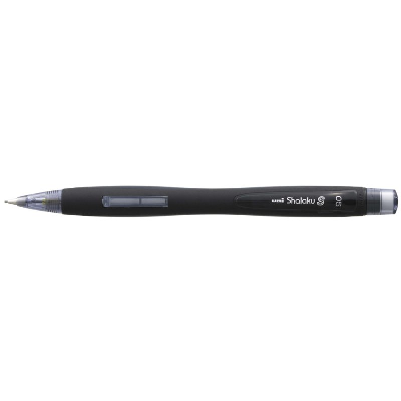 uni-ball vulpotlood SHALAKU S, zwart, 0,5 mm, navulbaar