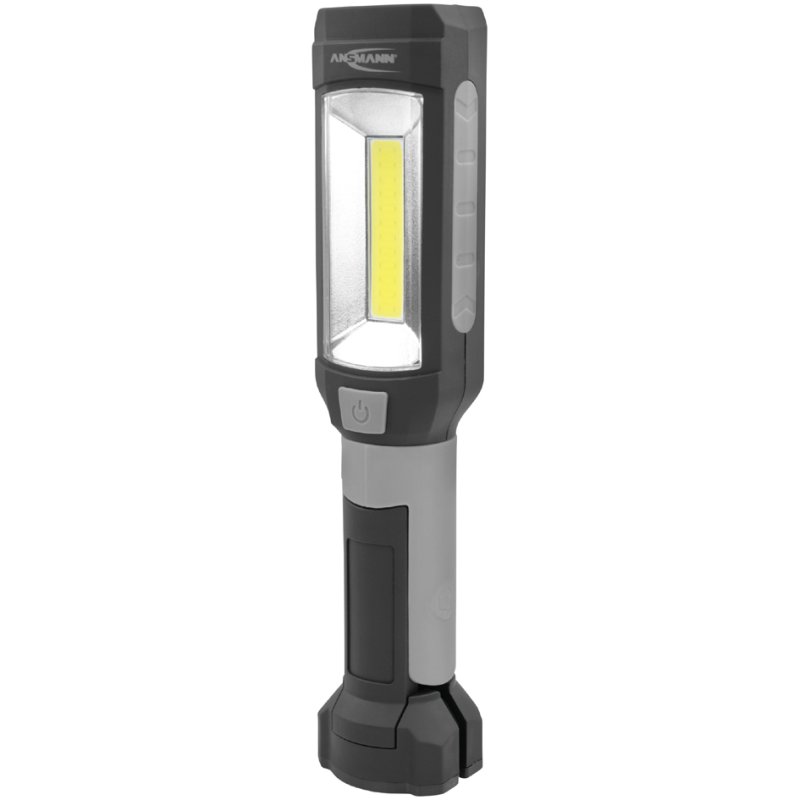ANSMANN LED werkplaatslamp WL230B, grijs/zwart, 230 lumen, 3 watt