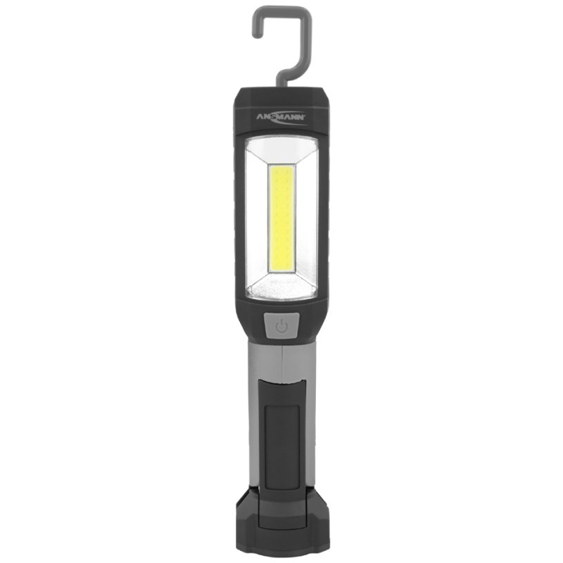 ANSMANN LED werkplaatslamp WL230B, grijs/zwart, 230 lumen, 3 watt