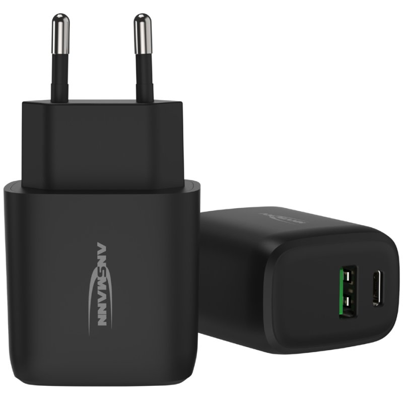 ANSMANN USB-lader Home Charger HC218PD, 18W Power Delivery, wit