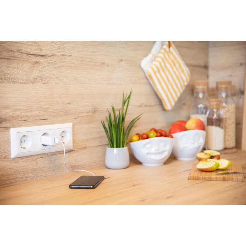 ANSMANN USB-lader Home Charger HC218PD, 18W Power Delivery, wit
