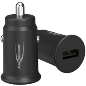 ANSMANN USB autolader sigarettenaansteker 12-24V 5V/1A zwart