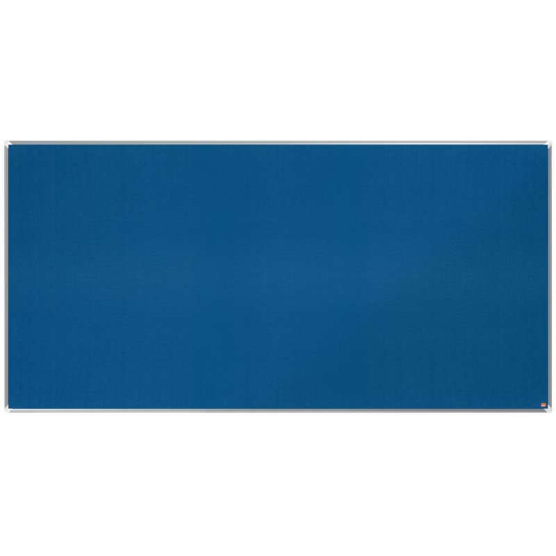 nobo tableau liège Premium Plus, 180×120 cm, bleu, cadre aluminium