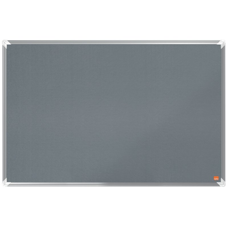 nobo tableau liège Premium Plus, 180×120 cm, bleu, cadre aluminium