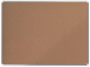 nobo prikbord Premium Plus, kurk, 1200 × 900 mm, aluminium frame