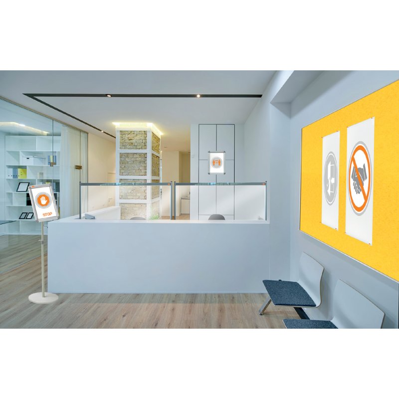 Nobo tableau liège Impression Pro Widescreen, 32 pouces, vert, 710×400 mm