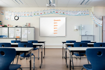 Nobo magnetisch whiteboard Premium Plus, 890×500 mm, wit, staalomrand