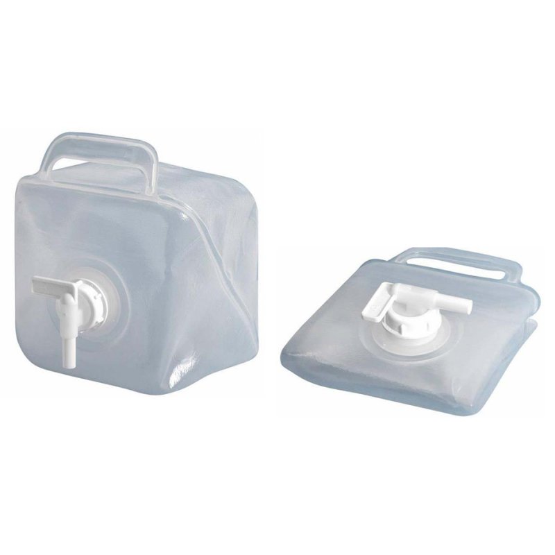 Cartrend bidon d'eau avec robinet, pliable, 10 litres