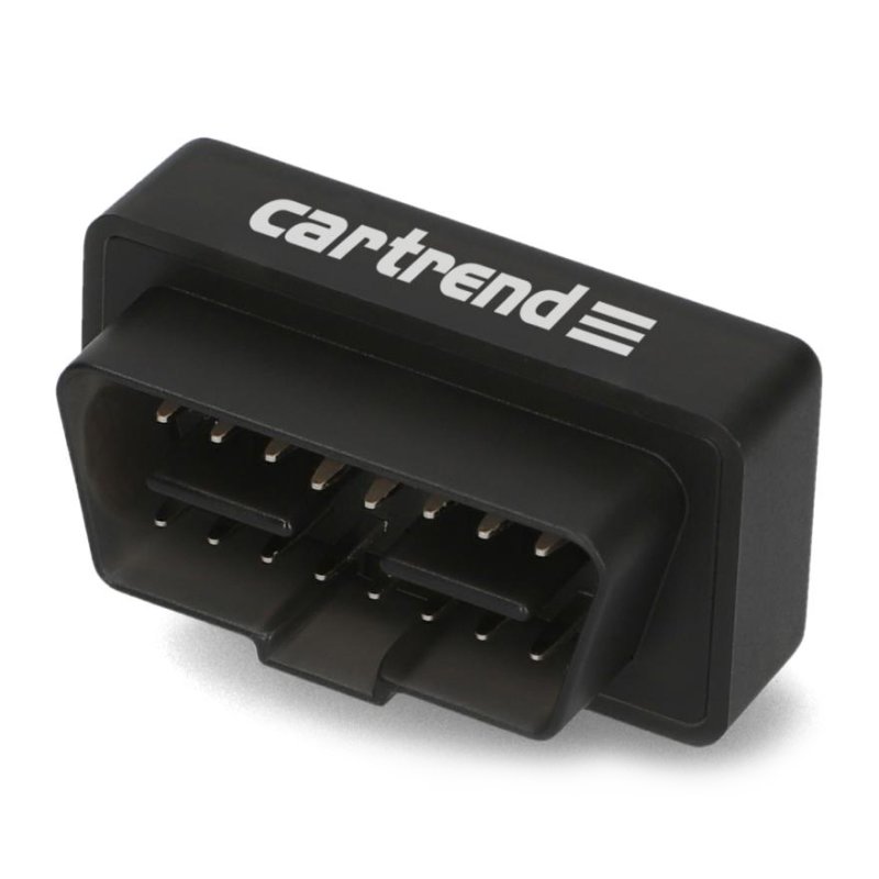 cartrend WiFi OBD2 diagnoseapparaat, zwart, 12V, geschikt voor Android en iOS