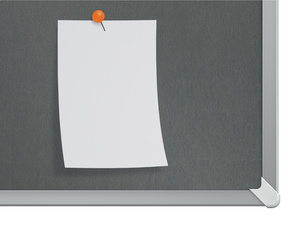 nobo prikbord Impression Pro, 120 × 90 cm, grijs, aluminium frame