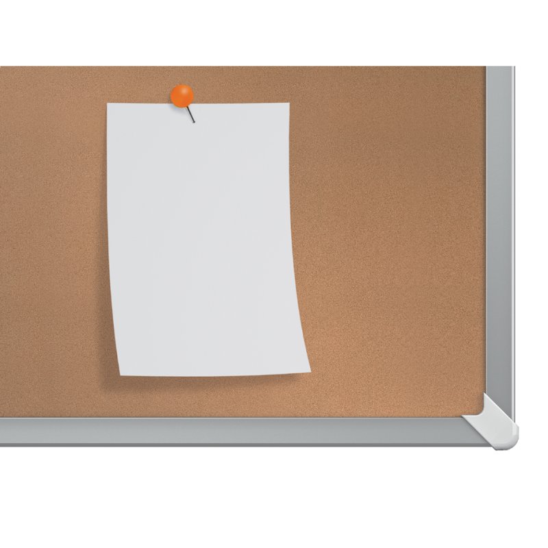 nobo tableau d'affichage Impression Pro, liège, 1500 × 1200 mm, cadre aluminium
