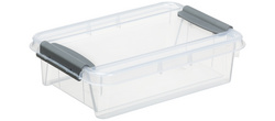 plast team opbergdoos PROBOX, transparant, 8 liter, 290×390×108 mm