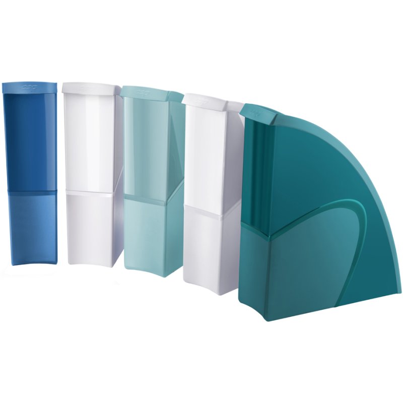 CEP porte-revues Riviera A4, assorti coloré, 5 pièces