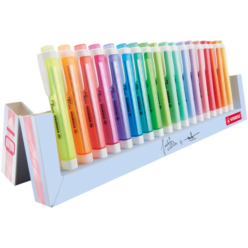 STABILO highlighters Swing Cool, 18-piece set, assorted colours