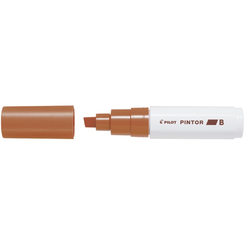 PILOT marqueur pigmenté PINTOR large, blanc, 8,0 mm