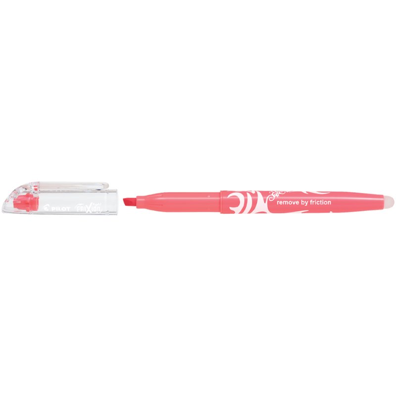 PILOT FRIXION light surligneur, effaçable, rouge, pointe biseau 3,3-4 mm