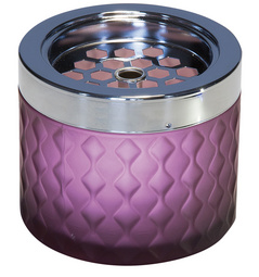APS windbestendige asbak VENTIS, paars, diameter 95 mm