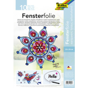 folia raamfolie, 230 × 330 mm, transparant, 10 vel