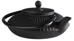 APS theepot ASIA, gietijzer, zwart, 0,8 liter