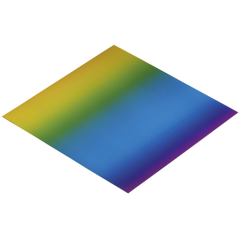 folia regenboog vouwblaadjes, 150×150 mm, 100 g/m², 100 vel