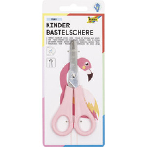 folia kinderknipschaar, afgeronde punt, 135 mm, kunststof handgreep