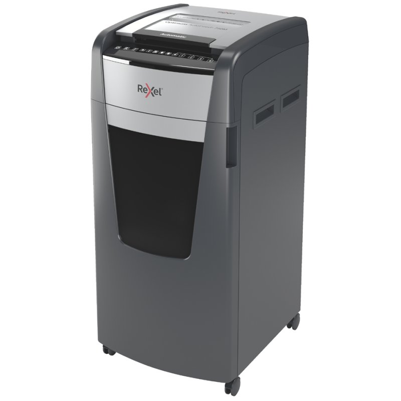 Rexel Optimum AutoFeed+ 750X papiervernietiger, 750 vel, P-4, zwart