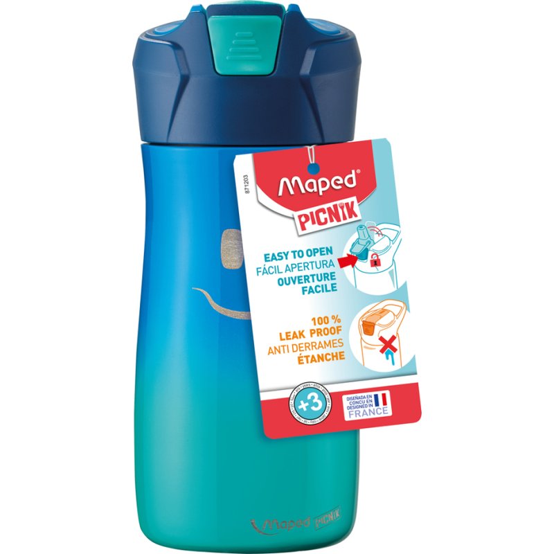 Maped Picnik gourde enfants, bleu, 0,58 litre