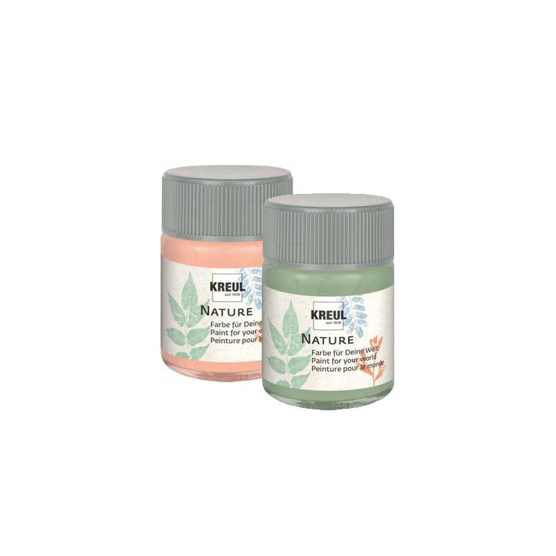 KREUL peinture créative naturelle, grenade, 50 ml