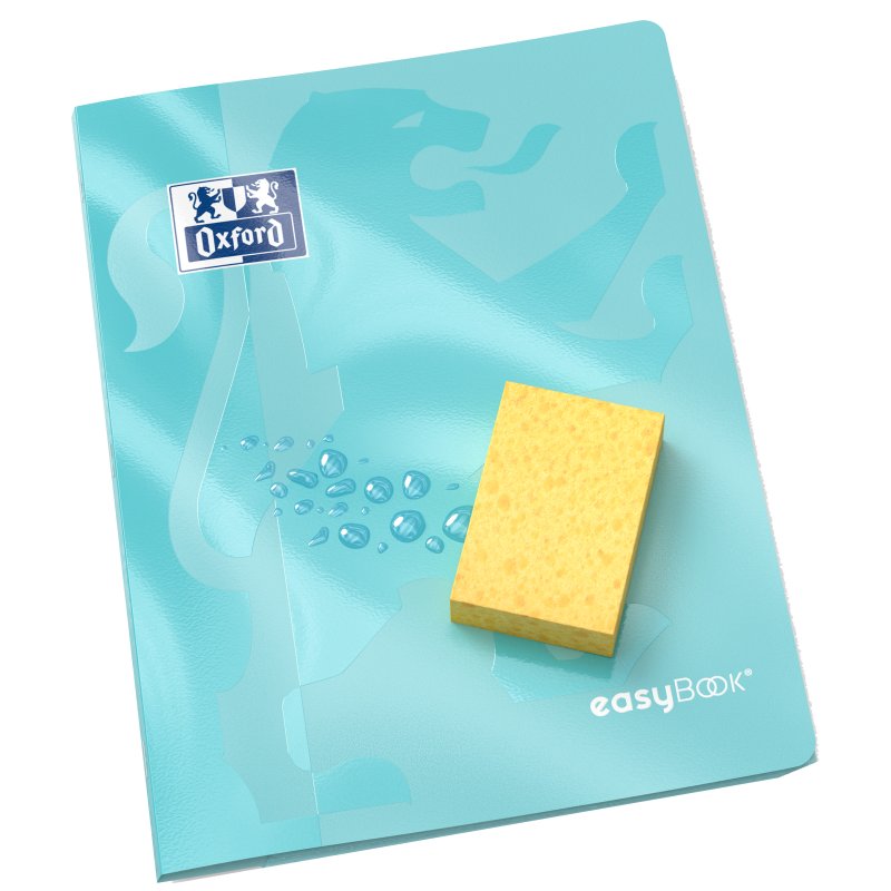 Oxford EasyBOOK Bloc-notes Pastel, 240 × 320 mm, couleurs pastel, 96 pages