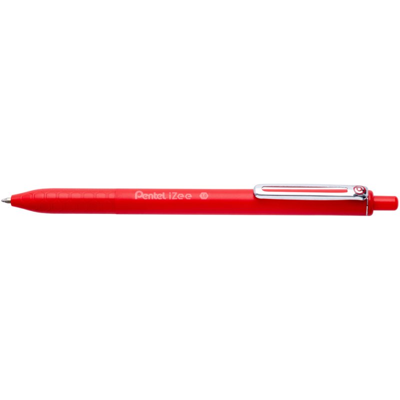 Pentel stylo à bille rétractable iZee, rechargeable, violet, 0,3 mm