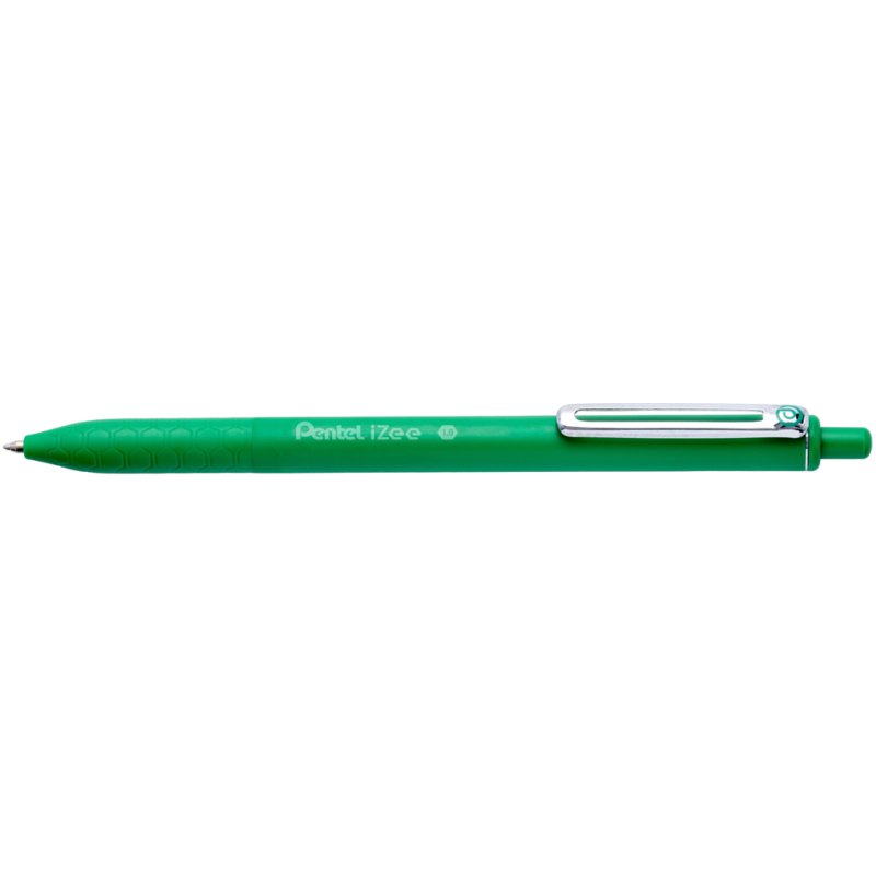 Pentel stylo à bille rétractable iZee, rechargeable, violet, 0,3 mm