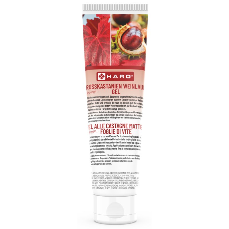 HARO gel marron d'Inde et lierre, 100% végan, 100 ml