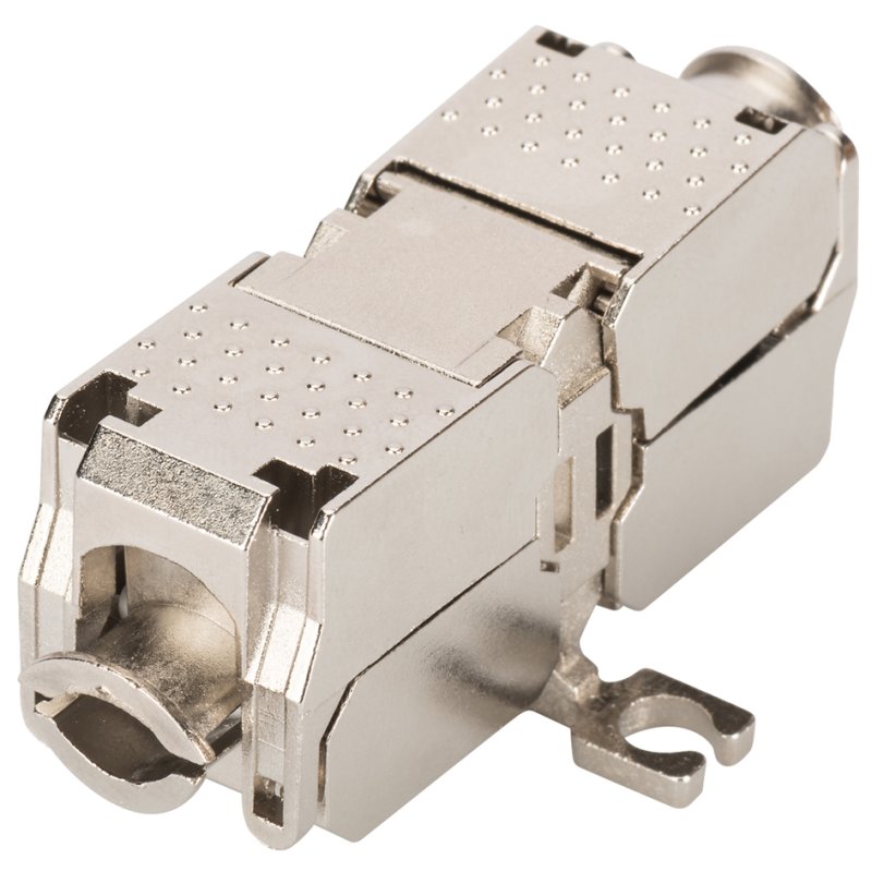 DIGITUS cable connector cat.6A, 500 MHz, shielded, keystone design