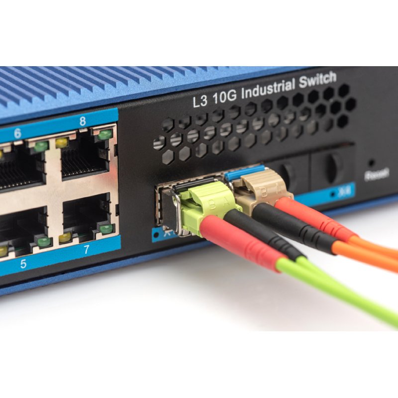DIGITUS Industrial Module SFP, 1,25 Gbps, portée 20 km, LC duplex