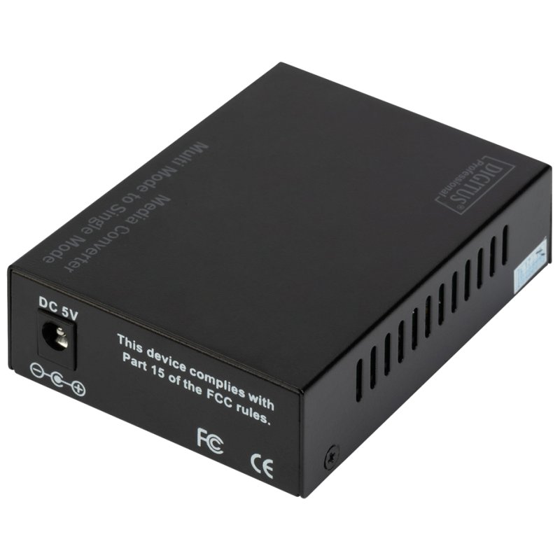 DIGITUS convertisseur fibre optique gigabit, multimode/monomode, SFP