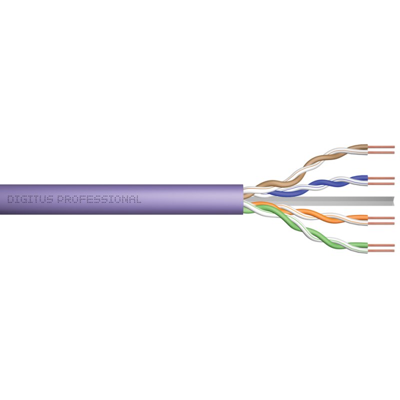 DIGITUS Cat6 installation cable, U/UTP, 305 metres