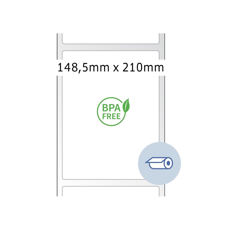 HERMA étiquettes d'expédition thermodirect, rouleau, 101,6 × 152,4 mm, 1000 pièces