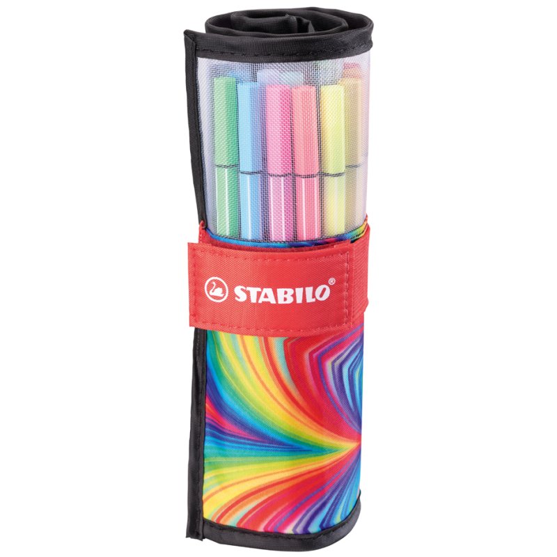 STABILO feutres 68 Arty Edition, 25 pièces, étui