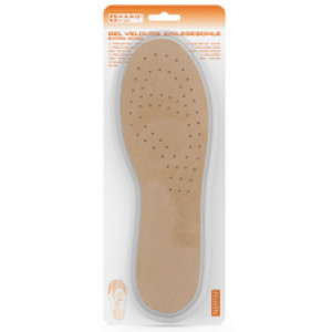 HARO gel-inlegzool fluweel, maat 36-46, extra dun, 1 paar